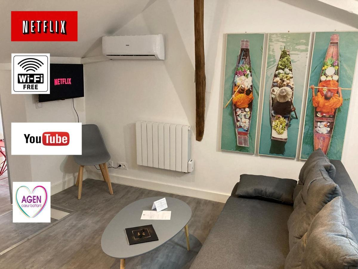Les Toits D'Agen Apartment Luaran gambar